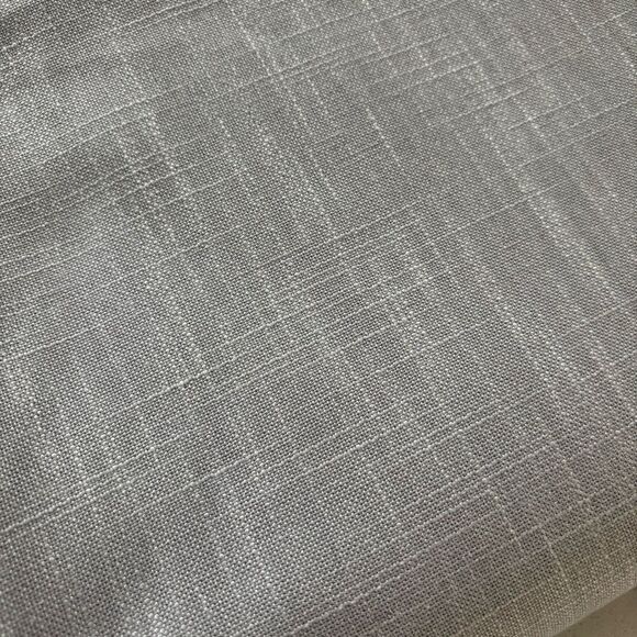 NEW Set of  2 Light Gray Silver Long 84” Curtain Panels Pair Semitransparent - Picture 3 of 8